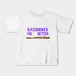 Bassoon Player Symphony Musician Funny Kids T-Shirt